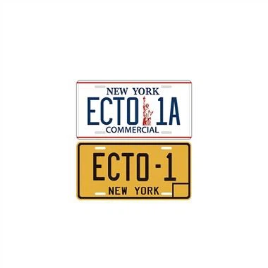 Reliéfna kovová poznávacia značka